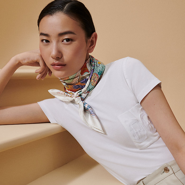 Splash Park double face scarf 90 | Hermès Mainland China Splash Park double face scarf 90 | Hermès Mainland China
